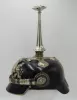 Bavarian Silver Chevau-Leger Officers Pickelhaube with Haarbush Visuel 10